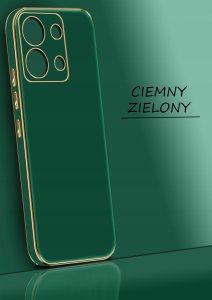 Etui do Xiaomi Redmi Note 13 Pro 4G GOLD GLAMOUR + Szkło OCHRONNE 9H 2
