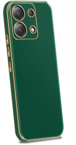 Etui do Xiaomi Redmi Note 13 Pro 4G GOLD GLAMOUR + Szkło OCHRONNE 9H 8
