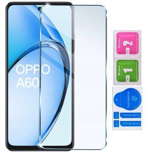 krainaGSM Etui do Oppo A60 4G Skórzane PORTFEL SKIN CASE + Szkło OCHRONNE 9H 8