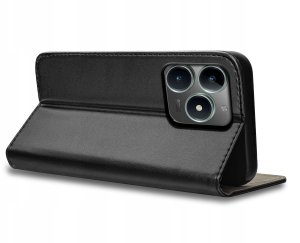 ETUI SKÓRZANE do Realme C61 | C63 MAGNETYCZNE BOOK CASE TOKRA SZKŁO 9H 3