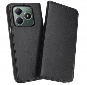 ETUI SKÓRZANE do Realme C61 | C63 MAGNETYCZNE BOOK CASE TOKRA SZKŁO 9H 5