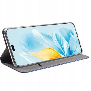 krainaGSM Etui do Honor 200 Lite 5G SMART MAGNET CASE PORTFEL + SZKŁO 9H 6