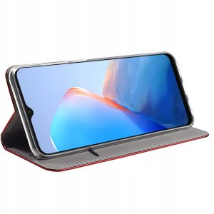 Etui do Infinix Smart 7 HD SMART MAGNET CASE PORTFEL + SZKŁO OCHRONNE 9H 5
