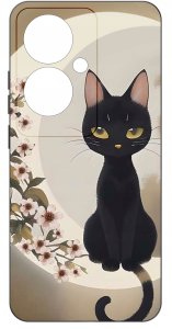 ETUI do Oppo Reno11 F 5G WZORY | SILIKONOWE MATT CASE + SZKŁO HARTOWANE 9H 8