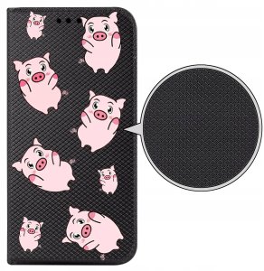krainaGSM Etui do Motorola Moto G24 |G24 POWER |G04 MAGNET WZORY CASE PORTFEL + SZKŁO 3