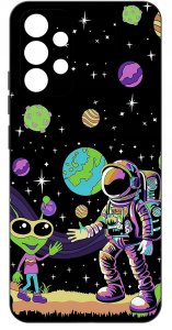 krainaGSM ETUI do Samsung Galaxy A53 5G WZORY |SILIKONOWE MATT CASE + SZKŁO 9H 3