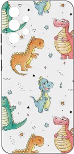 ETUI do Samsung Galaxy A53 5G WZORY |SILIKONOWE MATT CASE + SZKŁO 9H 3