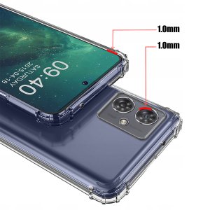 Etui do Motorola Moto G54 5G|Power Edition ANTI-SHOCK CLEAR CASE + Szkło 9H 3
