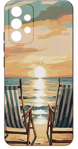 Etui do Samsung Galaxy A33 5G WZORY |SILIKONOWE MATT CASE + SZKŁO 9H 3