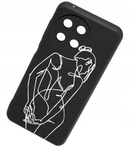 krainaGSM Etui do Realme 11 4G CASE WZORY MATT PLECKI + SZKŁO OCHRONNE 9H 3