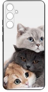 krainaGSM ETUI do Samsung Galaxy S23 WZORY |SILIKONOWE MATT CASE + SZKŁO 9H 3