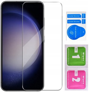 ETUI do Samsung Galaxy S23 WZORY |SILIKONOWE MATT CASE + SZKŁO 9H 4