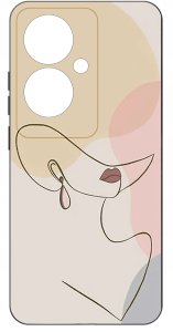 ETUI do Oppo Reno11 F 5G WZORY | SILIKONOWE MATT CASE + SZKŁO HARTOWANE 9H 3