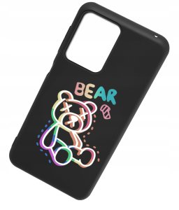 krainaGSM Etui do Motorola Moto G24 | G24 POWER | G04 CASE WZORY MATT PLECKI + SZKŁO 3