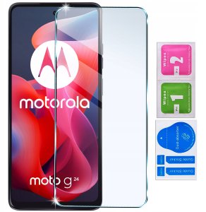 krainaGSM Etui do Motorola Moto G24 | G24 POWER | G04 CASE WZORY MATT PLECKI + SZKŁO 4