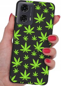 krainaGSM Etui do Motorola Moto G24 | G24 POWER | G04 CASE WZORY MATT PLECKI + SZKŁO 6