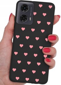 krainaGSM Etui do Motorola Moto G24 | G24 POWER | G04 CASE WZORY MATT PLECKI + SZKŁO 6