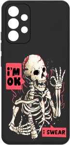 krainaGSM ETUI do Samsung Galaxy A53 5G WZORY |SILIKONOWE MATT CASE + SZKŁO 9H 3