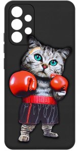 krainaGSM ETUI do Samsung Galaxy A53 5G WZORY |SILIKONOWE MATT CASE + SZKŁO 9H 3