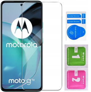 Etui do Motorola Moto G72 WZORY |SILIKONOWE MATT CASE + SZKŁO 9H 4