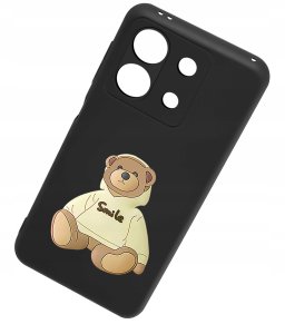 Etui do Xiaomi Redmi Note 13 5G CASE WZORY SOFT MATT PLECKI + SZKŁO 9H 3