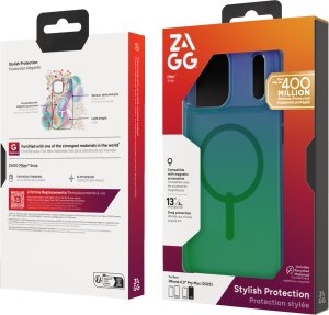 ZAGG Milan Snap - etui do iPhone 17 Pro Max kompatybilne z MagSafe (raven feather) 9