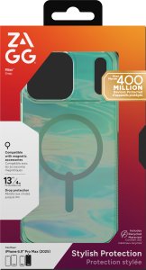 ZAGG Milan Snap - etui do iPhone 17 Pro Max kompatybilne z MagSafe (iridescent oil slick) 9