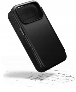 NOMAD Modern Leather Folio - skórzane etui do iPhone 17 Pro kompatybilne z MagSafe (black) 10