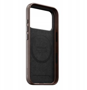 NOMAD Traditional Leather Case - skórzane etui do iPhone 17 Pro kompatybilne z MagSafe; skóra Horween (rustic brown) 2
