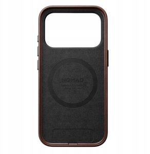 NOMAD Traditional Leather Case - skórzane etui do iPhone 17 Pro kompatybilne z MagSafe; skóra Horween (rustic brown) 4