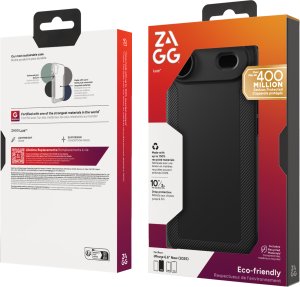 ZAGG Luxe Snap - etui do iPhone 17 Air kompatybilne z MagSafe (black) 2