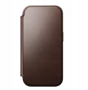 NOMAD Modern Leather Folio - skórzane etui do iPhone 17 Pro kompatybilne z MagSafe; skóra Horween (rustic brown) 4
