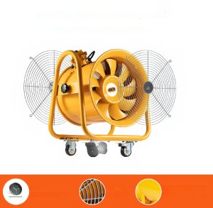 Wentylator przemysłowy 406mm wyciąg przenośny z kablem 5m do warsztatu 6