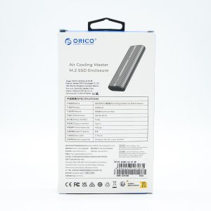 Kieszeń Orico SSD M.2 NVMe, USB-C 40 Gbps, z wentylatorem, metalowa 10