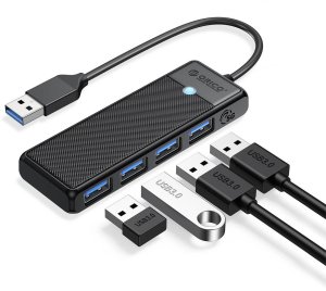 HUB USB Orico PAPW4A-U3-015-BK-BP 4x USB-A 3.0 (PAPW4A-U3-015-BK-BP) 2