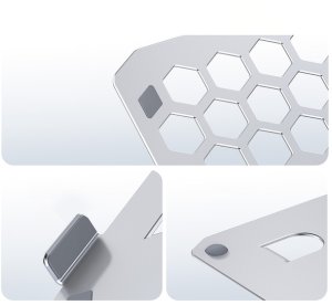 Orico Stojak na laptop metalowy regulowany (LST02I-SV-BP) 5