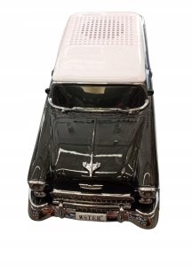 Głośnik bluetooth RETRO WS-1955 ,10W,radio FM,USB, TF,wyświetlacz LED,akumulator 1500mAh,czarny 2
