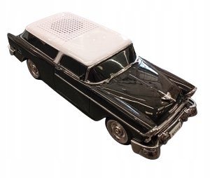 Głośnik bluetooth RETRO WS-1955 ,10W,radio FM,USB, TF,wyświetlacz LED,akumulator 1500mAh,czarny 4