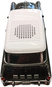 Głośnik bluetooth RETRO WS-1955 ,10W,radio FM,USB, TF,wyświetlacz LED,akumulator 1500mAh,czarny 5