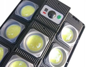 4kom.pl Lampa uliczna 14 COB solarna z czujnikiem ruchu 5
