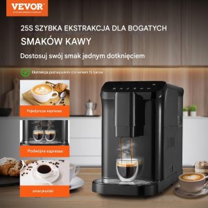 Automatyczny Ekspres do Kawy z Młynkiem - 15 Poziomów Mielenia 7