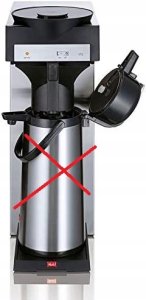 Ekspres przelewowy Melitta 20348 przelewowy ekspres do kawy ze szklanym dzbankiem 1,8l 6