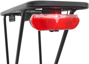 Lampa tylna Verso na bagażnik baterie 2xAAA moc. 80 mm z odblaskiem Uniwersalny 2