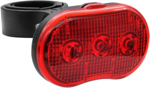 Zestaw lamp ostrzegawczych Verso przód+tył 3 LED baterie 2xAAA Uniwersalny 3