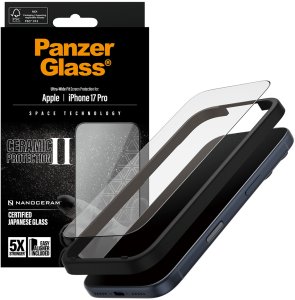 PanzerGlass PanzerGlass Ceramic II Schutzglas iPhone 17 Pro UWF 5