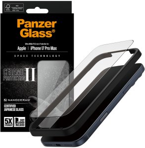 PanzerGlass Ceramic II szkło ochronne iPhone 17 Pro Max UWF 5