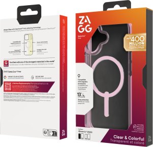 ZAGG Santa Cruz Snap - etui do iPhone 17 kompatybilne z MagSafe (pink sorbet) 12