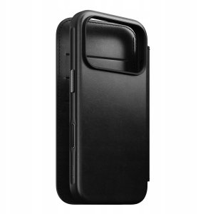 NOMAD Modern Leather Folio - skórzane etui do iPhone 17 Pro kompatybilne z MagSafe; skóra Horween (black) 2