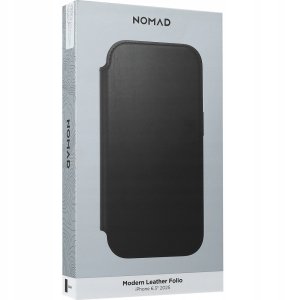 NOMAD Modern Leather Folio - skórzane etui do iPhone 17 kompatybilne z MagSafe (black) 2