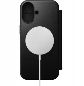NOMAD Modern Leather Folio - skórzane etui do iPhone 17 kompatybilne z MagSafe (black) 4